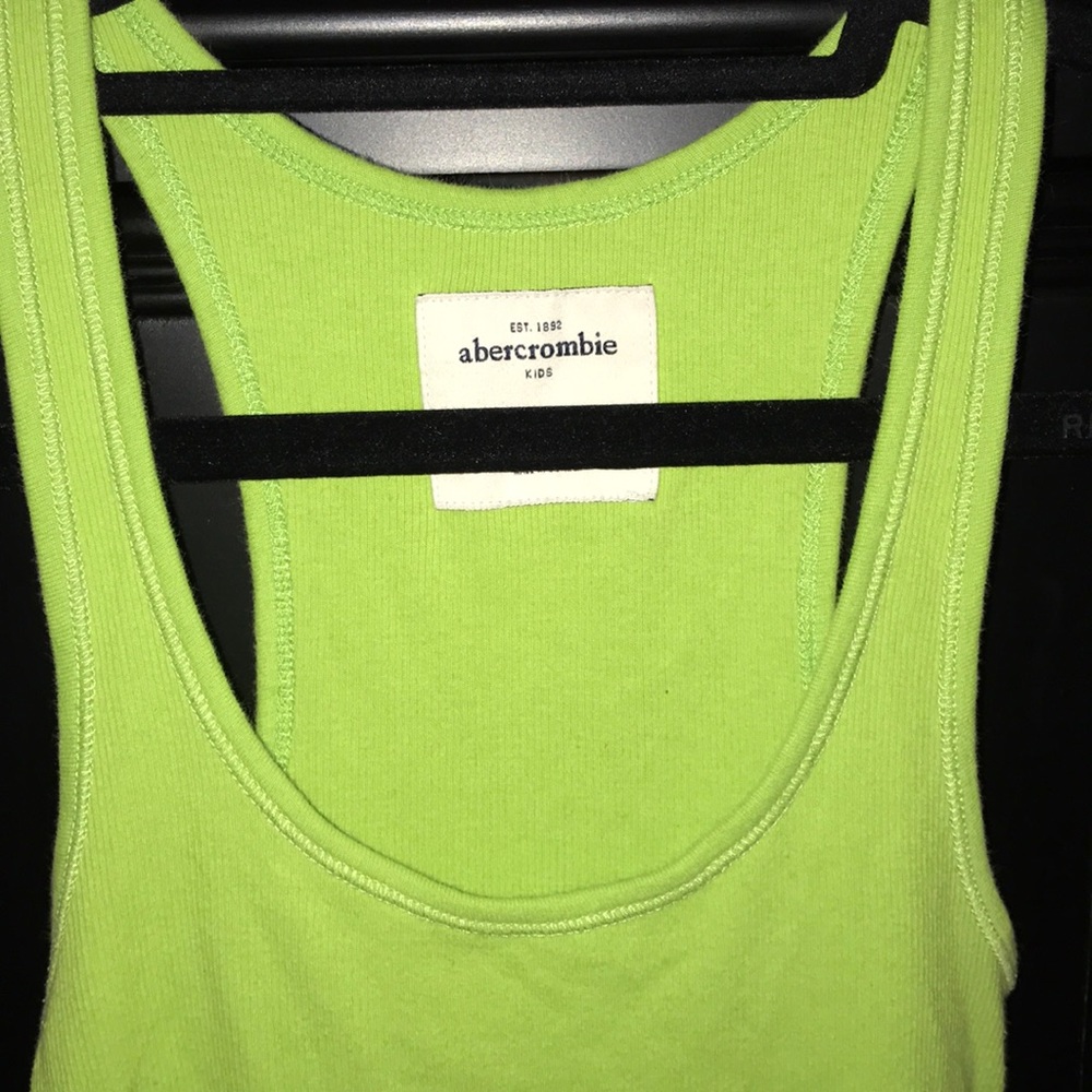 Green A&F Tank Top